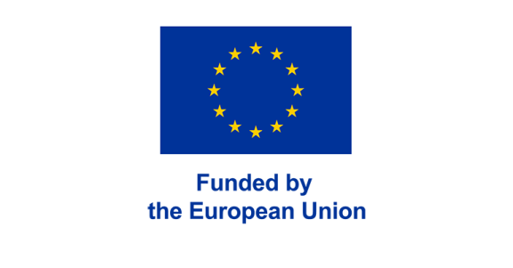 Funded by the EU logo; text "Funded by the European Union"