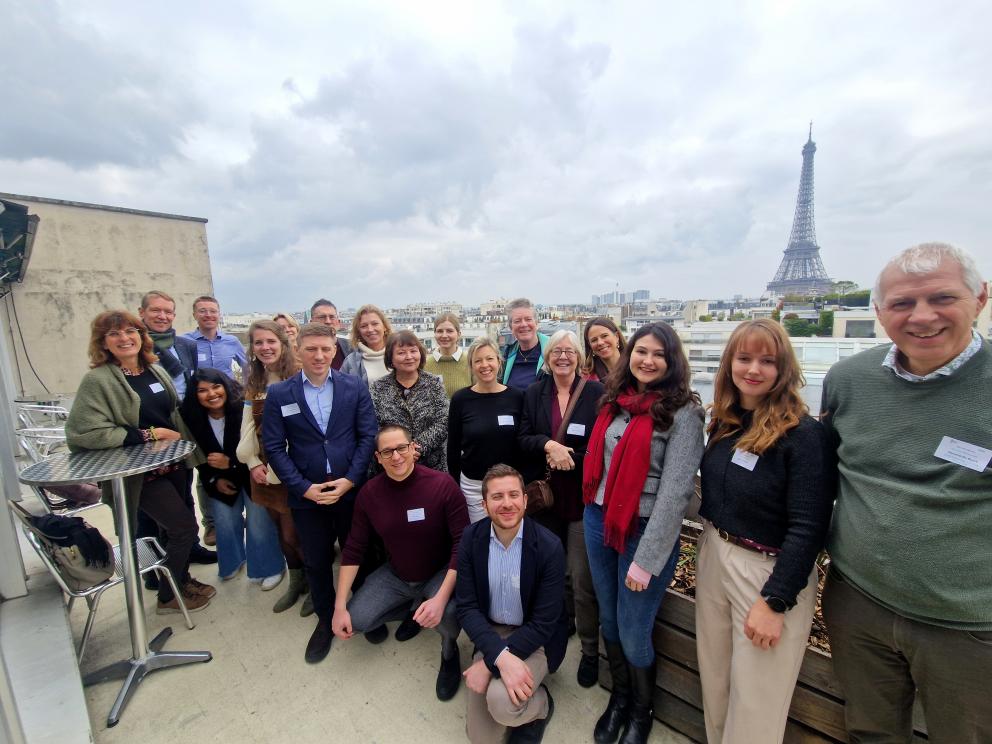 Group photo of about 20 people of CSA HDHL Food4Health Consortium